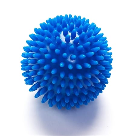 Black Mountain Products Deep Tissue Massage Ball with Spikes, Blue Massage Ball Blue